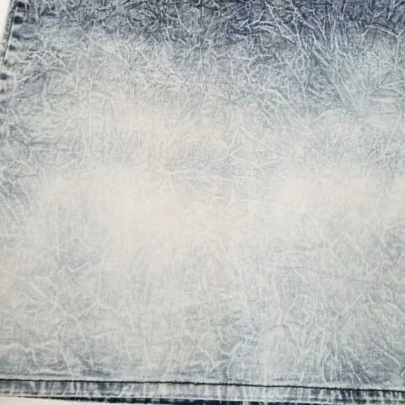 Fashion Nova Pencil Skirt Womens Size1X Stretch Acid Wash Mini Length NEW - Picture 9 of 12